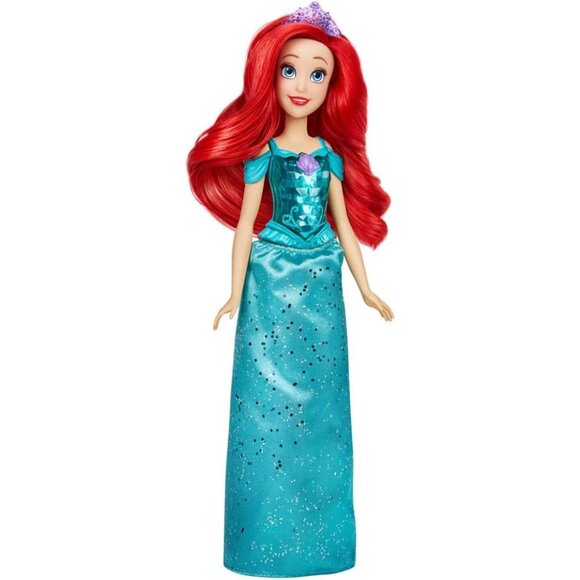 Disney Princess Ariel Royal Shimmer Doll With Glittery Gown & Tiara - Picture 2 of 2